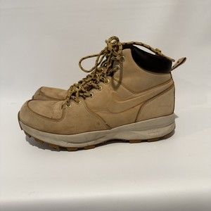 NIKE Men's ACG Manoa Work Hiking Boots Size 8 Lace Up Leather Streetwear